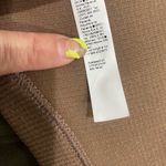 Athleta  Brown Tank Metallic Knit Racerback Top Size Large Photo 2