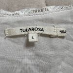 Tularosa Revolve X  Lambros White Embroidered Lace Mini Dress - Large Photo 4