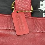Coach Vintage Red Leather Soho Lafayette Tote Shoulder Bag Made In US W Tag 4140 Photo 15