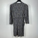 Karin Stevens Floral Dress Rayon Lace Trim Pockets Petite 14 Career Party Boho Photo 3