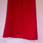 Crystal Sky S Red Strapless Jumpsuit Wide Leg Ruffle Photo 3