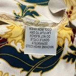 Modcloth  medium womens short sleeve ruffle button down boho floral retro print Photo 8