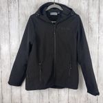 Mountain Warehouse Jacket Women 6 Black Exodus Softshell Outdoor Waterproof Photo 0