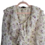 Majorelle  Revolve Cambridge Misty Purple Ruffle Top Photo 2