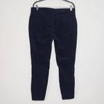 Loft Black Corduroy Pants Size 10 Black Skinny Ankle Corduroy Pants Photo 4
