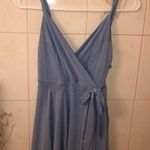 Urban Outfitters Baby blue mini romper Photo 0