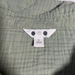 Three Dots Women's Collared Gauze Shirt Dress Size Small Knee Length Breathable Photo 4