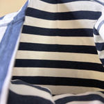 Athleta Faux Wrap Mini Skirt Navy White Size S Athletic Casual Nautical Beach Photo 2