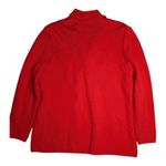 Vtg 1980s Arthur Kohler Red Ribbed Thick Knit Double Breasted Sweater Jacket 16 Photo 1