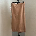Calvin Klein Tan Cable Knit Pencil Skirt Size M Photo 3