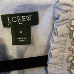 J.Crew Crystal Collar Sleeves Jean Shirt Photo 7