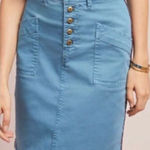 Pilcro and the Letterpress  Denim Pencil Skirt Size 4 Photo 0