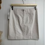 Free People mini skirt stretchy pinstripe boho preppy 28 Photo 2