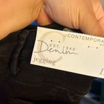 Cato NWT BLACK ACID WASH JEGGINGS Photo 4