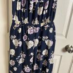 Mittoshop navy blue  jumpsuit Floral size large Photo 3