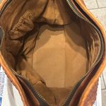 Patricia Nash Castelli Hobo Woven Brown Leather Handbag Purse Photo 15