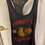 Chicago Blackhawks 2015 Champions Tank Gray Size XS Photo 0
