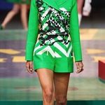 Christian Dior RUNWAY $5.5K NWT. Printed Biker Jacket Size FR 36 / US 4 Photo 0