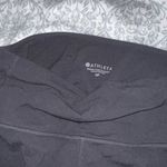 Athleta ankle sock hole leggings black full length size S SP Photo 2