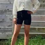 Melange V Neck Knit Cardigan Small K Pop Style Chunky Multicolor K Pop New Jeans White Photo 7