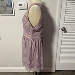 Lila Rose Lilac Lace Dress Photo 2