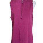 Torrid Foxy Mock Neck Zip Up Tank Top Womens Size 3X Purple Photo 0