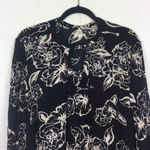 Free People Swing Out Of It Floral Black White Tunic Mini Dress Small Photo 3