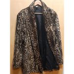 3K Fashion Vintage Womens XXL Leopard/Animal Print Cardigan/ Jacket Coat Size 2X Photo 3