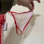 Auden Red and Cream Lace Chemise Photo 1