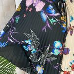 Etro Accordion Black And Beige Caftan Floral blouse Size undefined Photo 5