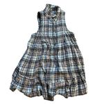 Free People preppy halter plaid romper size small Photo 5