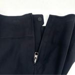 Athleta Interstellar Black Pants Size 12 Work Commute Split Hem Zip - unhemmed Photo 5