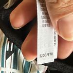 Victoria's Secret  Black and White Zipper Sports Bra Photo 5