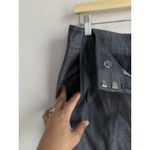 Ann Taylor Chambray Wide Leg Crop Pants Women's Size 10 Business Casual Travel Photo 7