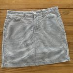 Croft & Barrow Striped Blue and White Skort Photo 3