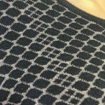 EXPRESS  Black Gold Sparkle Snakeskin Print Long Sleeve Knit Mini Dress Womens S Photo 5