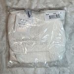 ANDIE Size M Coconut White Embroidered The 90s High Waisted Bikini Bottom Resort Photo 0