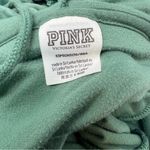 PINK - Victoria's Secret Pink by Victoria's Secret Green Velour Track Suit Pants Hoodie Sz S Small Photo 6