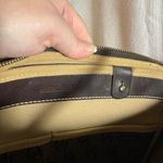 Dooney & Bourke Vintage Signature DB Purse Large Tassel Tote Y2K Brown GUC! Photo 11