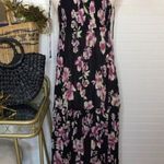Free People Onyx Garden Party Floral Maxi Dress Photo 2