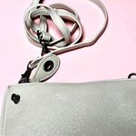 Joy Susan  Women's Grey and Silver Bag Mini Crossbody Wristlet Photo 6