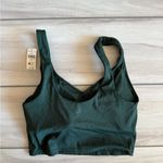 OFFLINE By Aerie Real Me Low Key Longline Sports Bra Green Small NWT Photo 5