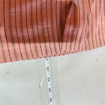 Topshop Women's Striped Collared Long Sleeve Satin Shirt Dress Pink Black Size 4 Photo 11