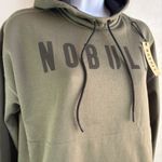 Nobull NWT Olive Green Hoodie Sweatshirt XS Just The Horns Logo Photo 1