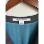 Diane Von Furstenberg  Silk Y2K Does 40s Dress Mini Grey Tie Dye Print Photo 2