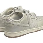 Nike VHTF: ✔︎ Dunk Low Skinny PRM Premium Sail Luster Basketball Sneakers ✔︎ 8.5 Photo 2