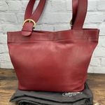 Coach Vintage Red Leather Soho Lafayette Tote Shoulder Bag Made In US W Tag 4140 Photo 2