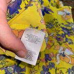 Anthropologie HD In Paris Yellow Floral Sun Garden Blouse Women's Size 0 Photo 6