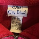 Vintage Koret Embroidered Fleece Size XL Blue Photo 3