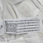 Abercrombie & Fitch A&F Curve Love Tailored Linen-Blend Wide Leg Pant White 33 16R NWT Photo 6